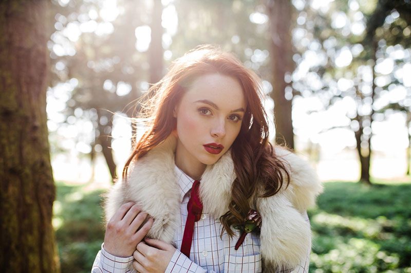 This Twin Peaks wedding shoot knows everyone and nothing is what it seems