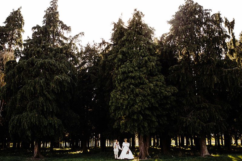This Twin Peaks wedding shoot knows everyone and nothing is what it seems