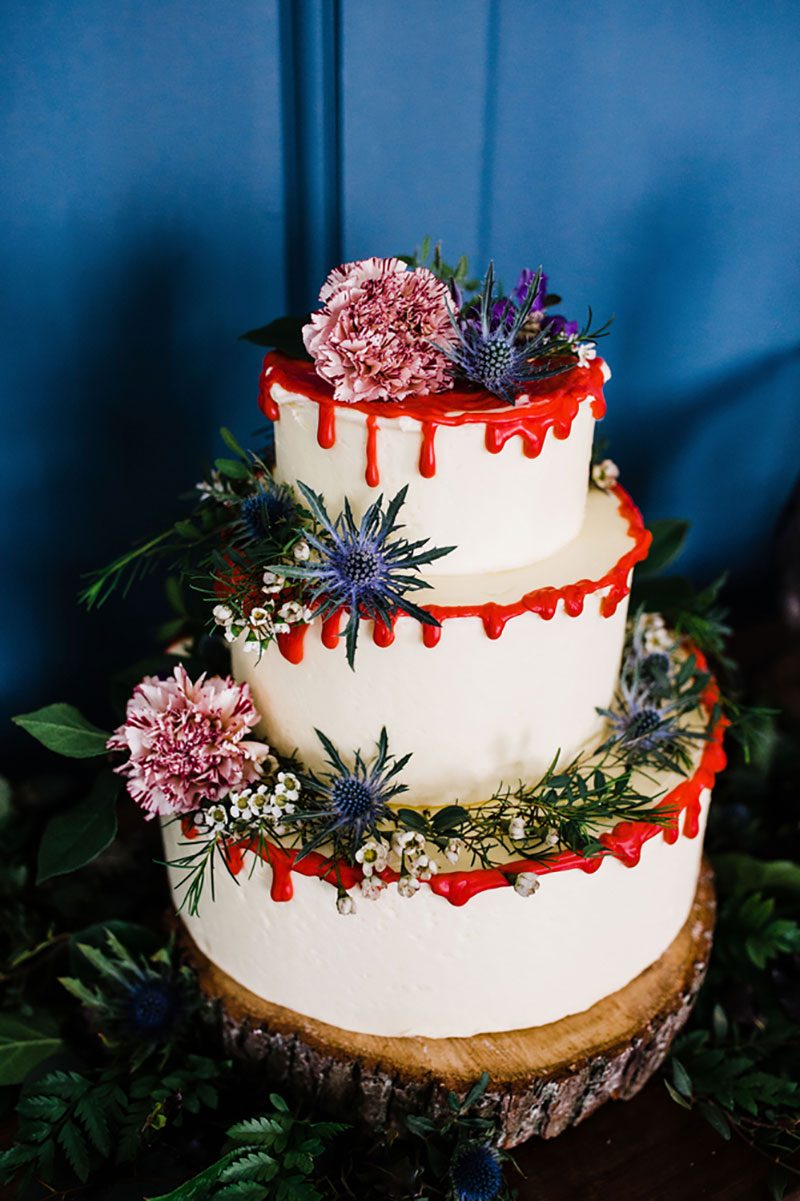 This Twin Peaks wedding shoot knows everyone and nothing is what it seems