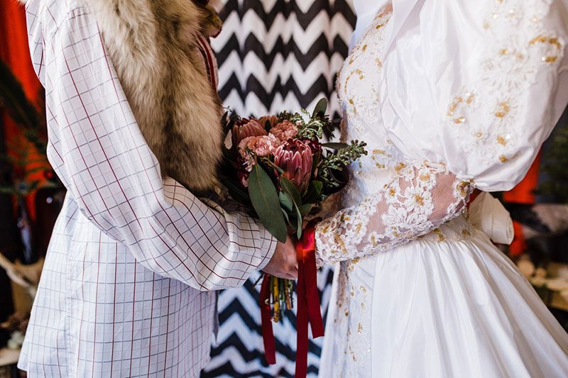 This Twin Peaks wedding shoot knows everyone and nothing is what it seems