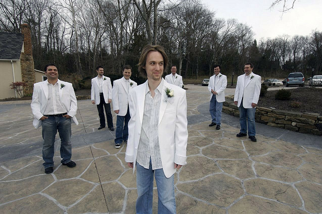 Groom shot or band photo?