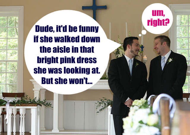 Offbeat Bride + Traditional Groom = ?!?