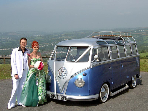 Kate & Lee’s pink and green retro eye-candy wedding