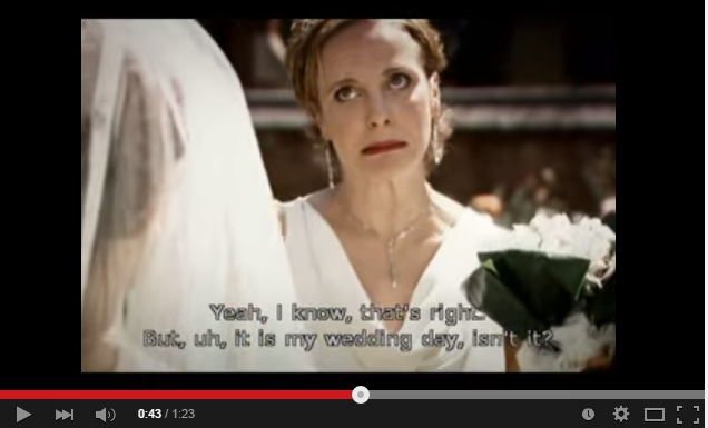 Hilarious video about the “wedding tax” on wedding flowers