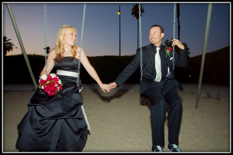 Advice from a bride who wore a black wedding dress