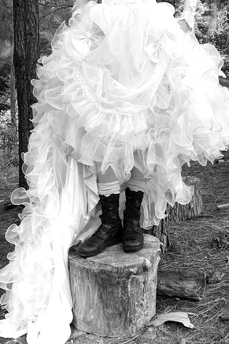 Offbeat military weddings