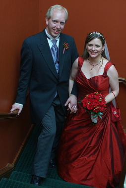 Virginia & Lars’ Snow White & the Red Rose Wedding