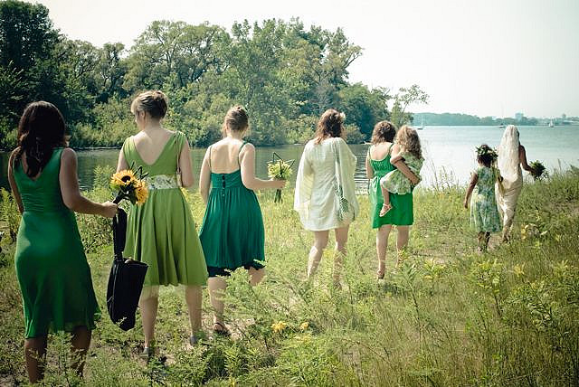 Sarah & Ryan’s Toronto Island love festival