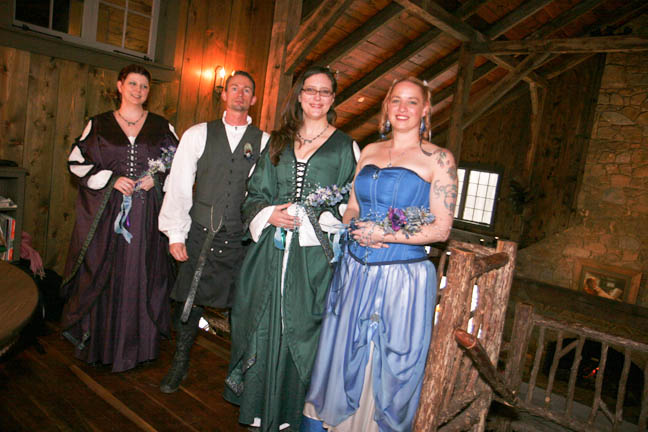 Kat & Mike’s whimsical “Midwinter Night’s Dream” wedding