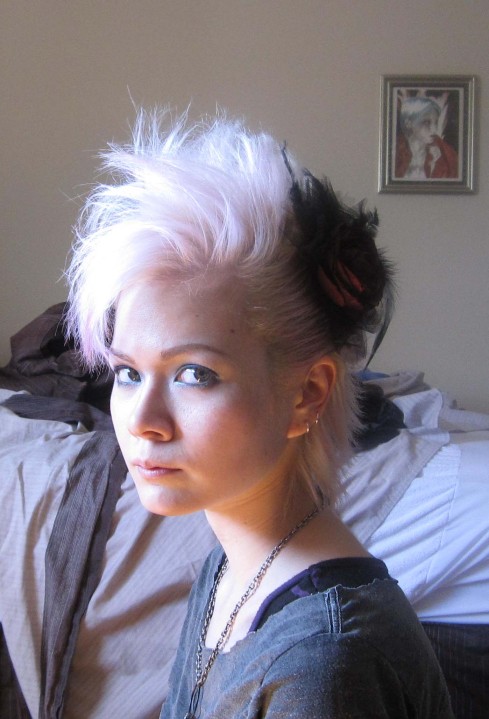 The ultimate wedding fauxhawk