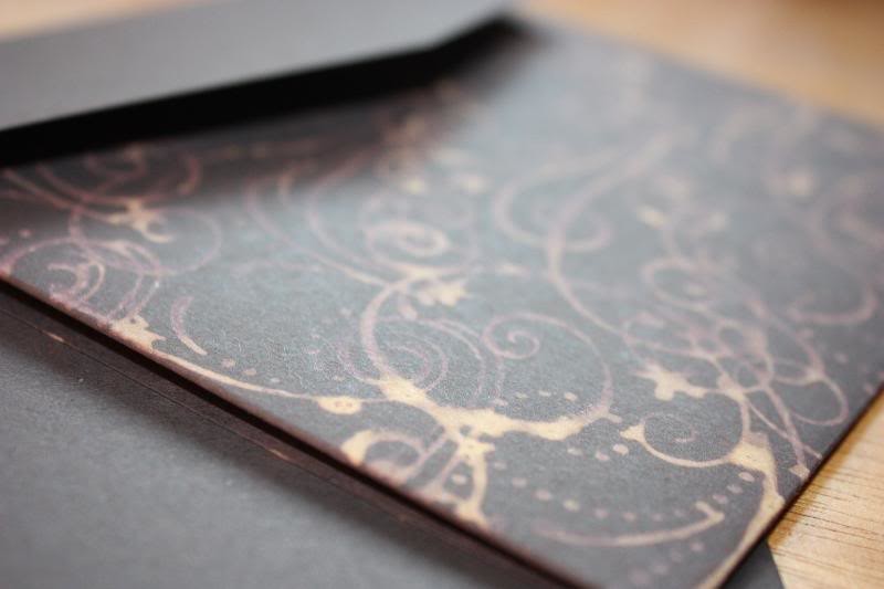 How to DIY bleach-stamped invitations (and more!)