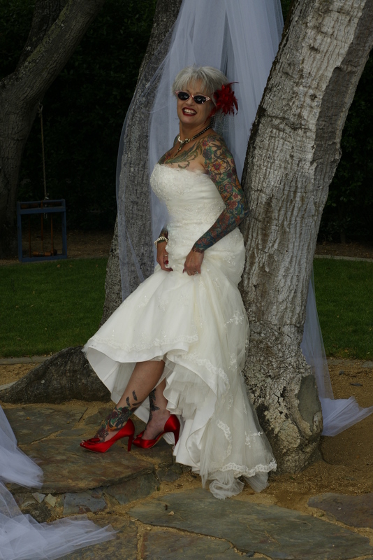 When your tattooed grandma gets married