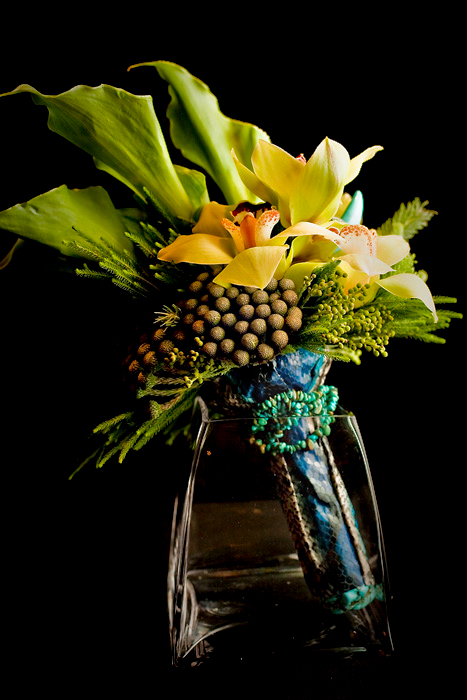 A rainbow of bridal bouquets to brighten your day