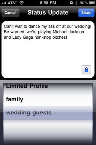 How to talk about your wedding on Facebook without pissing people off