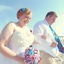 Kyle & David’s multicultural beachside fiesta wedding