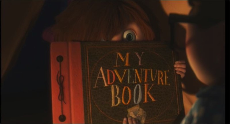 If you loved the movie “Up,” you’ll love this guest book