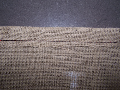 Make your own rustic burlap sack banners • Offbeat Wed (was Offbeat Bride)