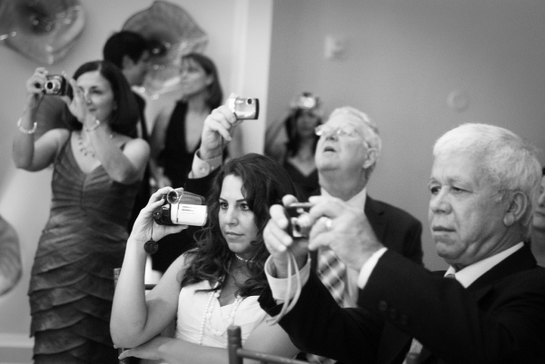 The unplugged wedding: couples tell guests to put down their devices