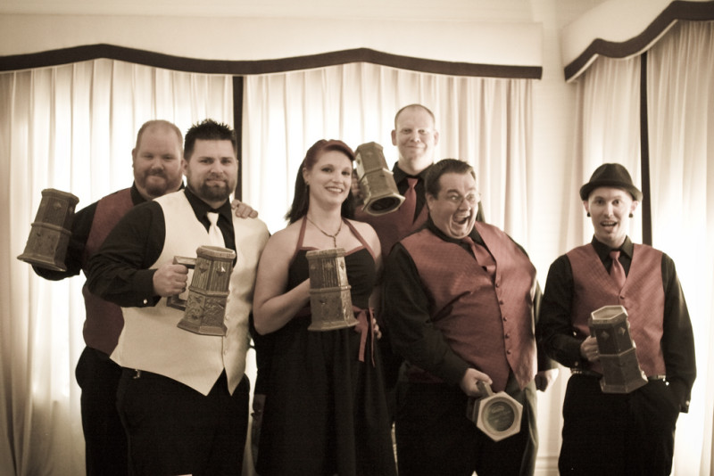 Nerdtastic toasting tankards for beer lovers