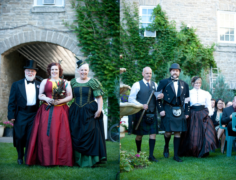 Karen & Ian’s swords and boards geek-tacular wedding