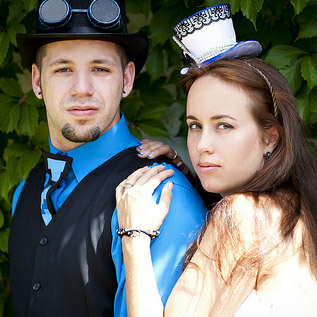 Meagan & Simon’s Mad Hatter tea party wedding