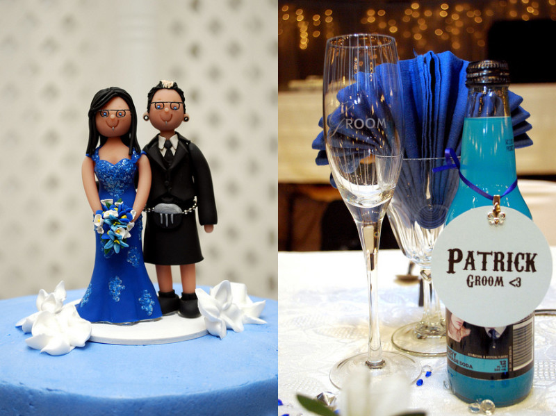 Angela & Patrick’s romantic Moulin Rouge-inspired wedding