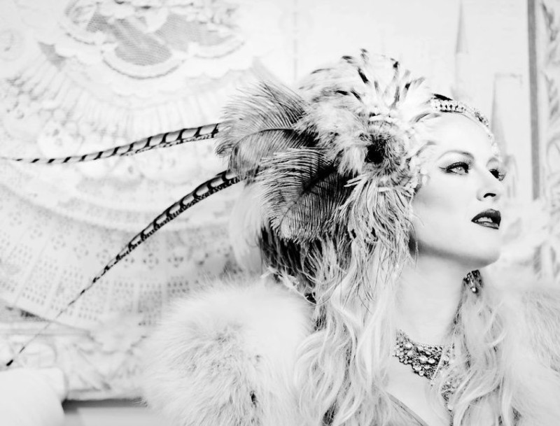 More dreamy bridal headdress magic from The Plumed Serpent
