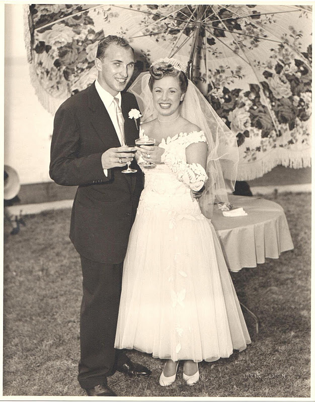 Vintage snack: a look at one couple then and now