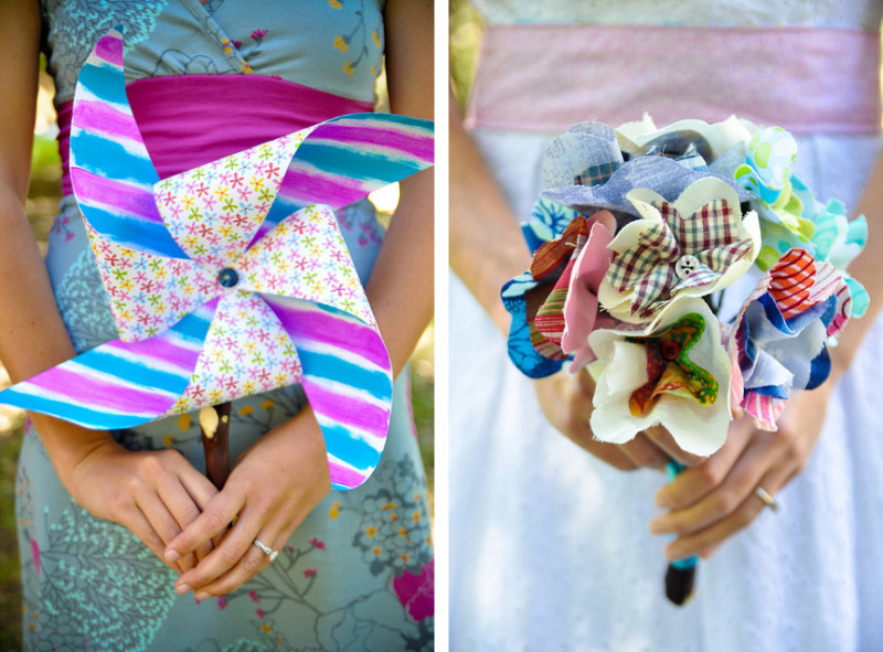 Laura & Martijn’s outdoor colorful Yosemite wedding