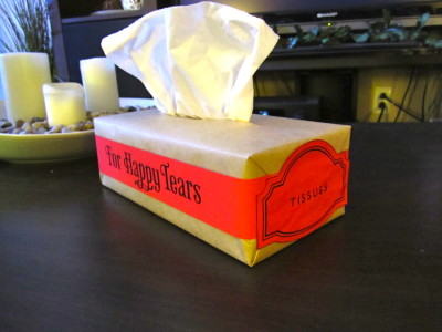 happy tears wedding tissues 15