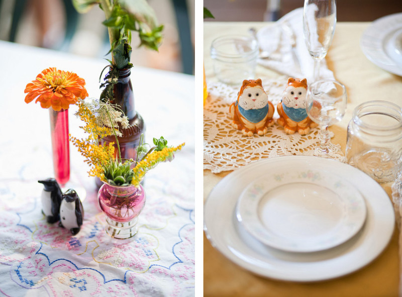 Sarah & Aaron’s rustic forest camp-out wedding