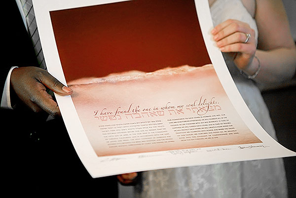 Designer ketubahs for ALL art-loving couples from Modern Ketubah