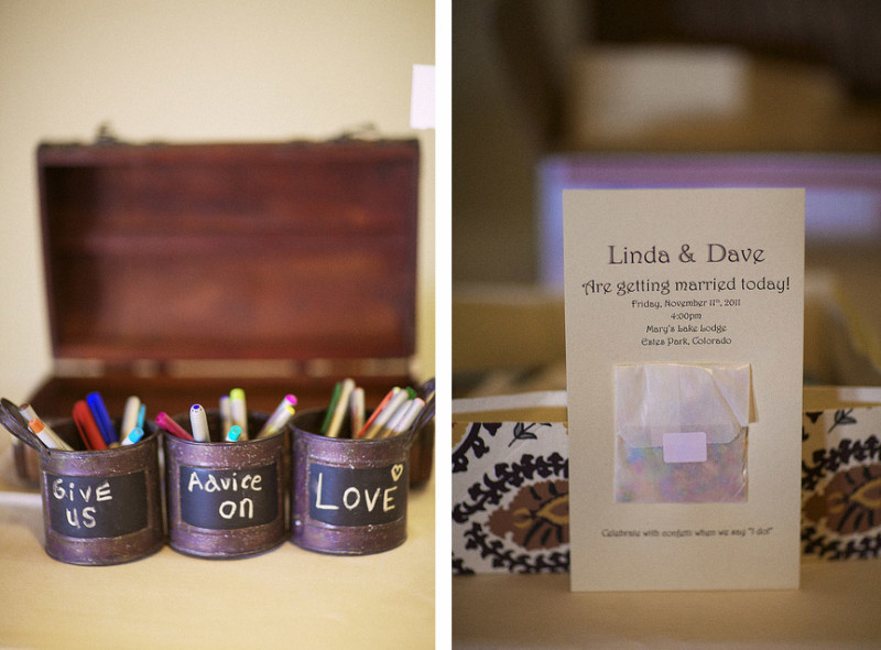 Linda & Dave’s pseudo-rustic super stylin’ wedding