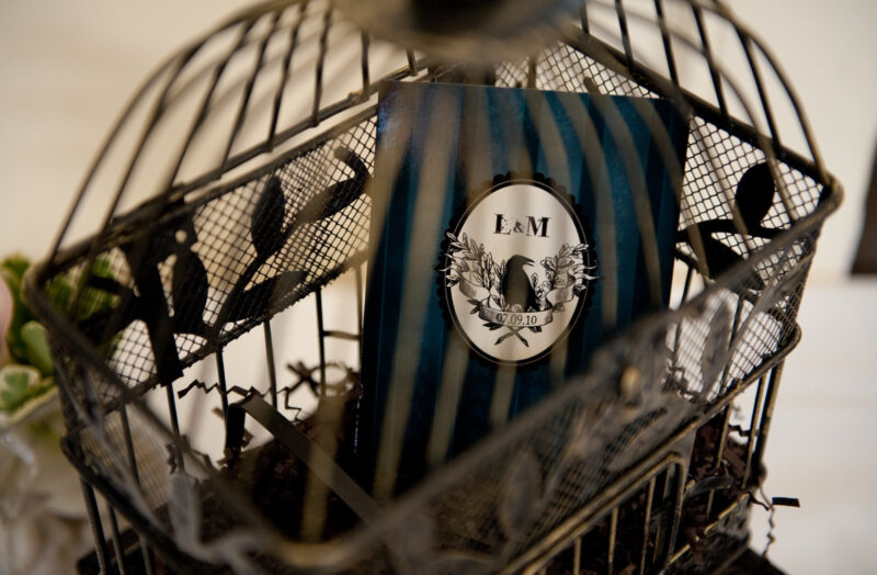 edgar allan poe wedding details on offbeat bride