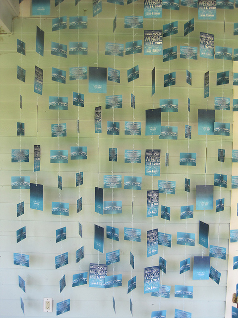 Got extra invites? Then you’ve got an awesome photo backdrop