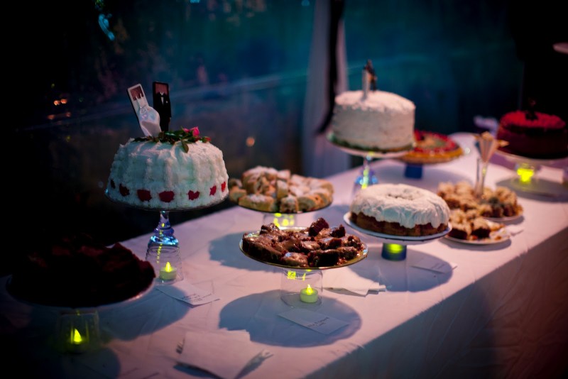 Cake potluck: ask family members to bake their signature sweets
