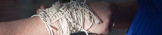 Get your guests involved by having them “tie your knot”