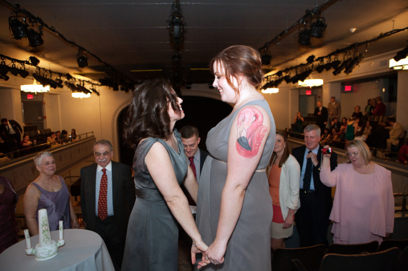 The Roulette: A performance center wedding in Brooklyn