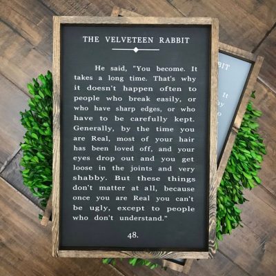 velveteen rabbit wedding reading on offbeat bride - Sweet, serious, and non-gaggy: a few of y'all's very favorite wedding readings about love velveteen rabbit wedding reading on offbeat bride
