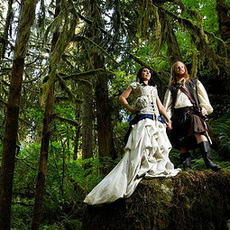 Kara & Gary’s fantasy fairy tale heavy metal wedding
