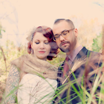 Emily & Kyle’s autumnal handcrafted wedding