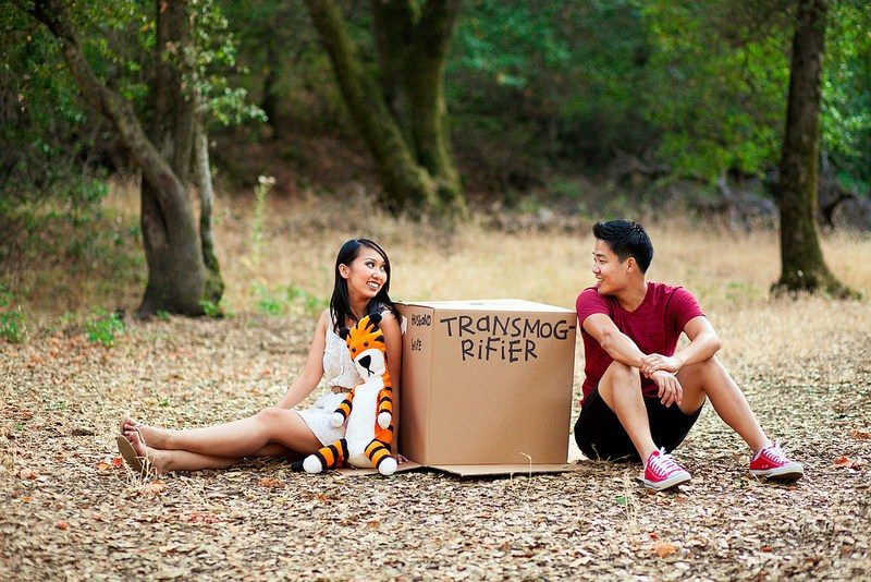 Stephanie & Jonathan’s whimsical Calvin and Hobbes wedding