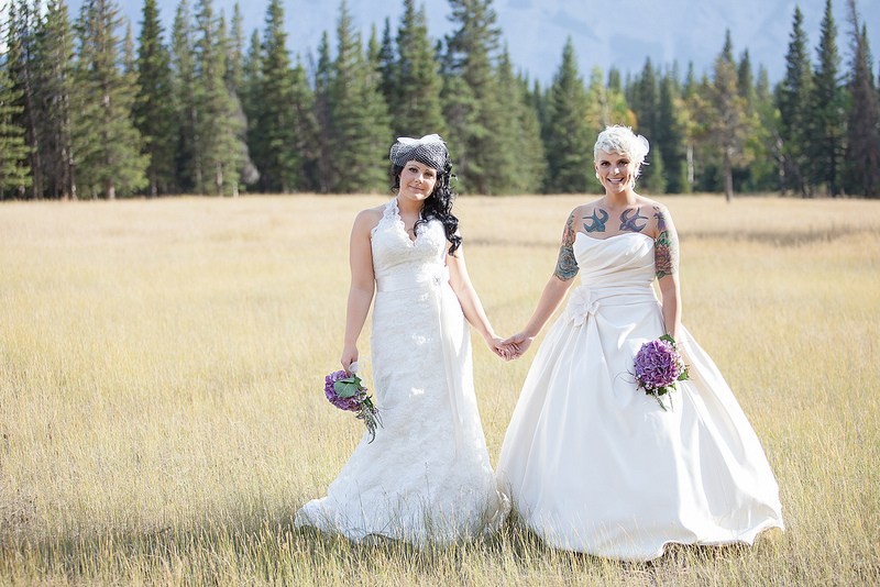 Morgan & Nicole’s dreamy mountain wedding