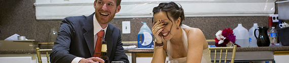 Eat a private dinner BEFORE your reception