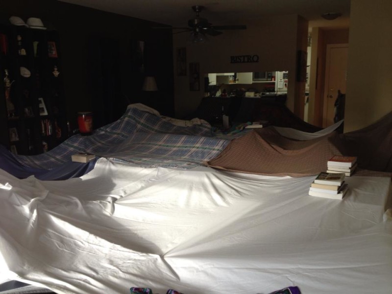 How I used a pillow fort to propose to my boyfriend