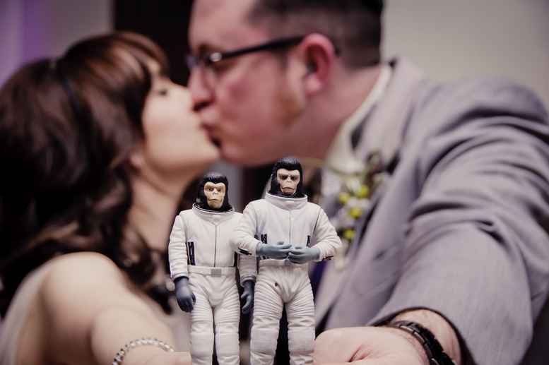 This sci-fi wedding is sending us over the moon