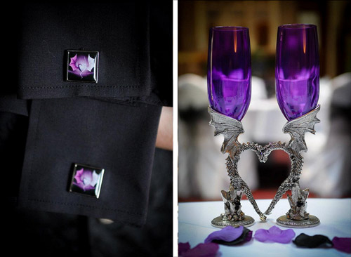 Louise & Adam’s gothic fairytale wedding
