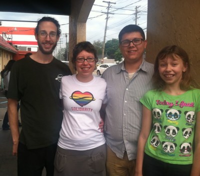 familypic - A poly wedding: My decision to marry my boyfriend while I'm legally married to my husband familypic