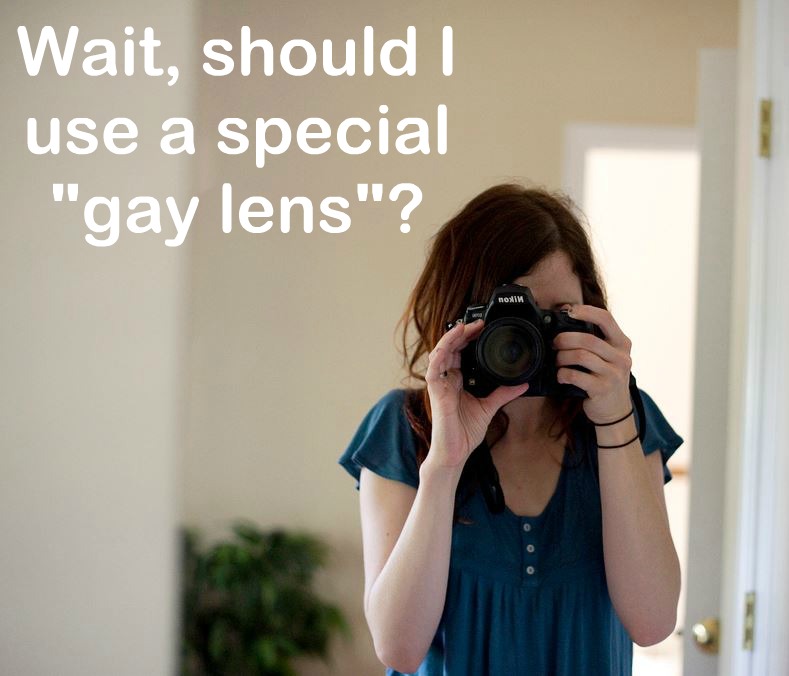 Should photographers shoot same-sex weddings any differently?