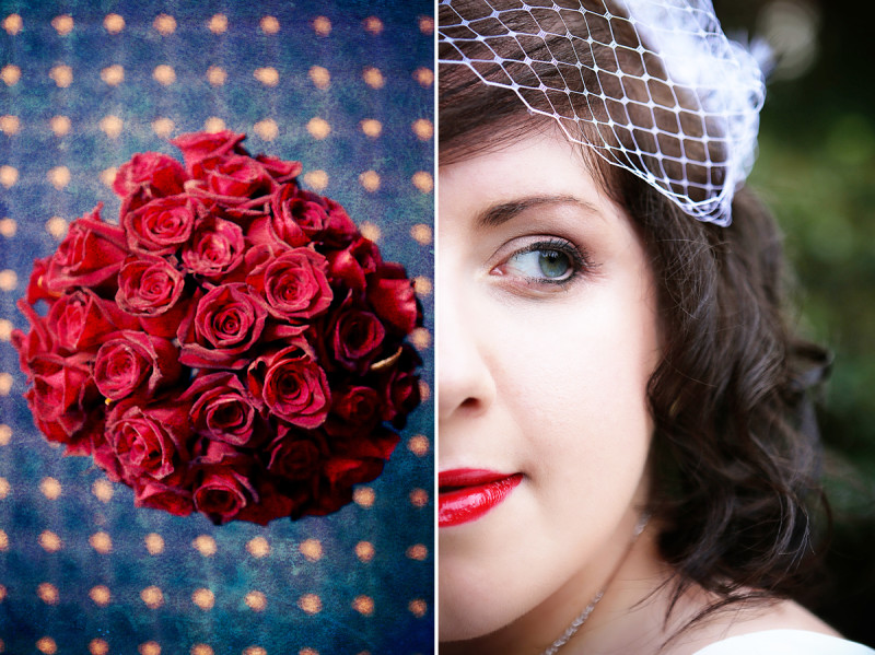 Werewolves, cemetery bridal photos, and skulls: a costume party disguised as a wedding